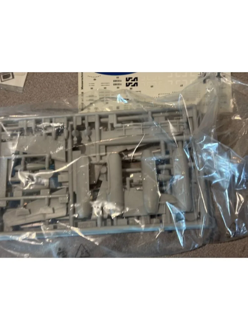 Smer 1/72 Me 262 A-1a Avia S-92 Hi-Tech Plastic Military Aircraft Model Kit 0886